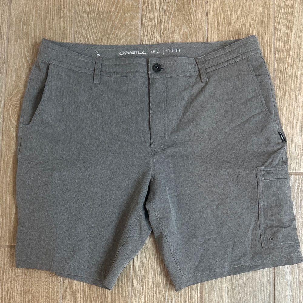 O'Neill Men's Charcoal Hybrid Shorts